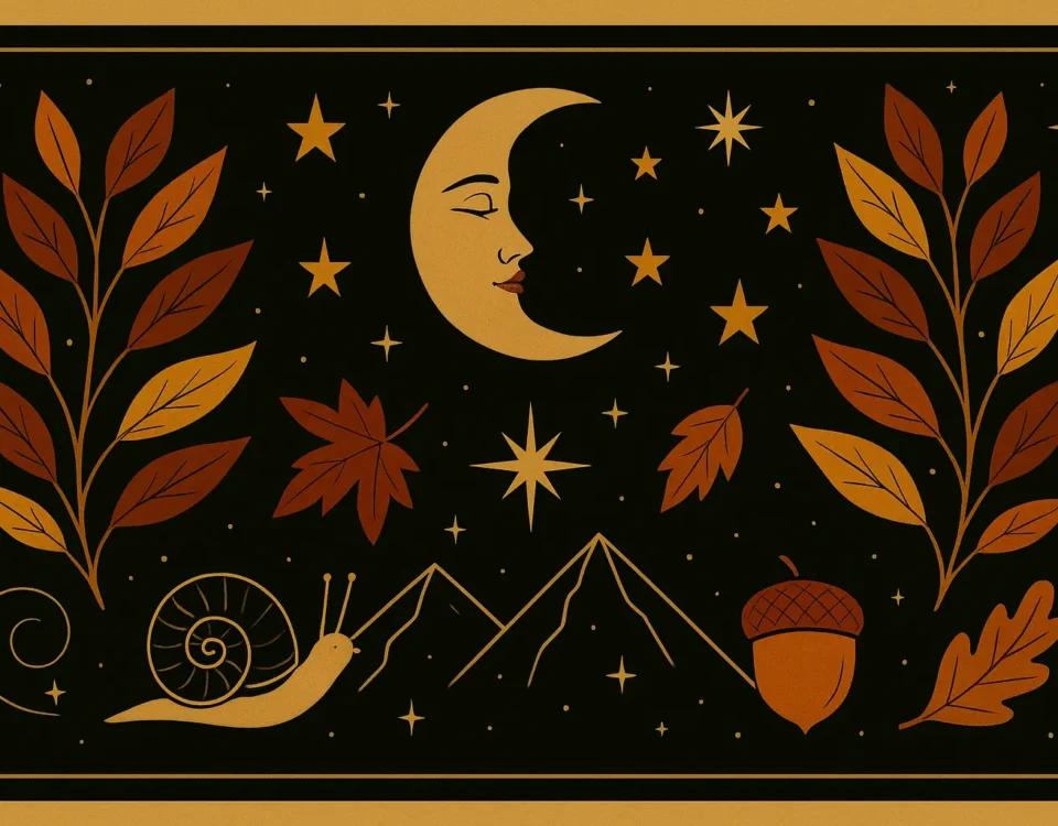 Celestial art from Ebby Magazine’s Luxury for the Soul™ astrology series — your November 2025 guide to grace, gratitude, and renewal.