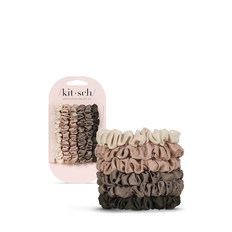 Kitsch Ultra-Petite Satin Scrunchies _ebbymagazine_Luxe holiday gift guide