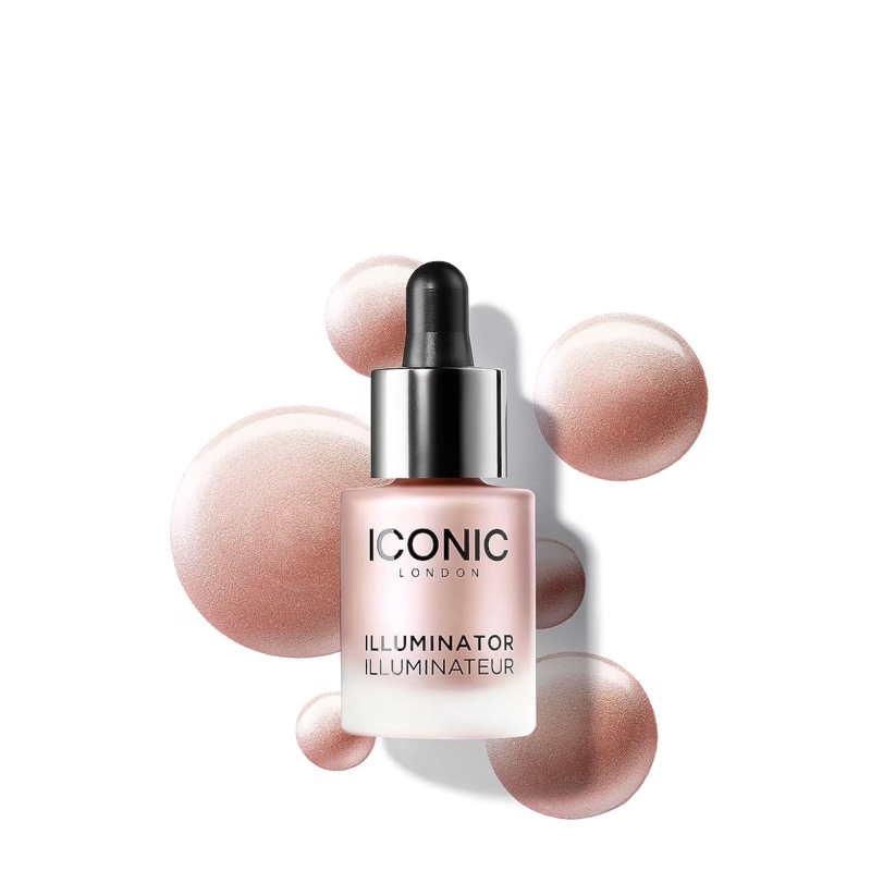 ICONIC LONDON Illuminator | Liquid Highlighting Drops for a Radiant Glow, Cruelty-Free, Vegan Makeup