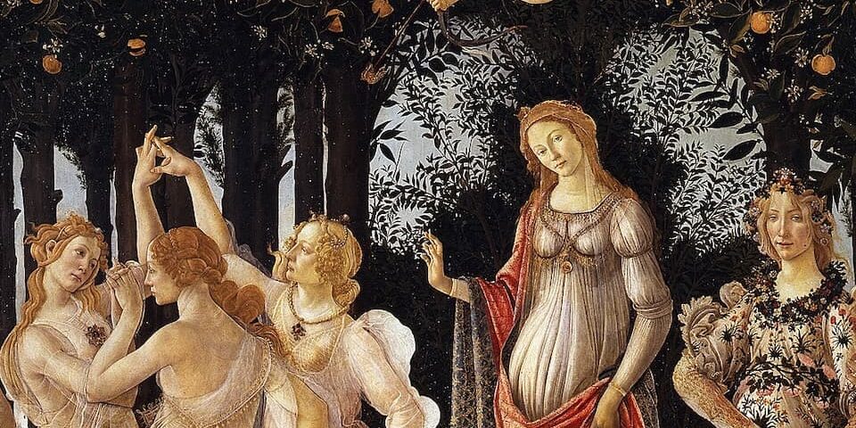 March 2026 horoscope editorial Sandro Botticelli Primavera painting