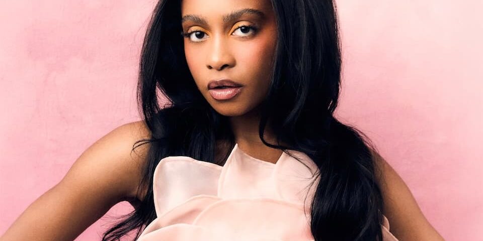 Portrait of Taylor Tookes with confident expression, symbolizing empowerment and leadership in fashion. Photographer is Timothy Fernandez