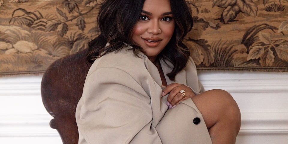 Nabela Noor posing in a portrait, the Bangladeshi American creator and founder of Nabela Noor Home known for her pockets of peace philosophy and modern approach to homemaking