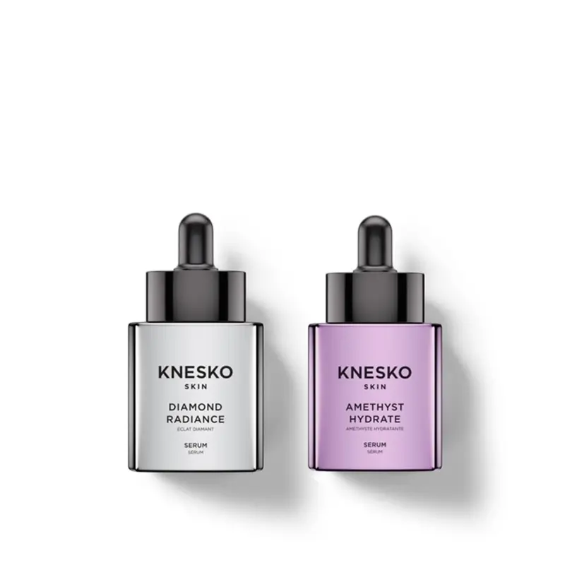 KNESKO Skin Diamond Radiance and Amethyst Hydrate Serums