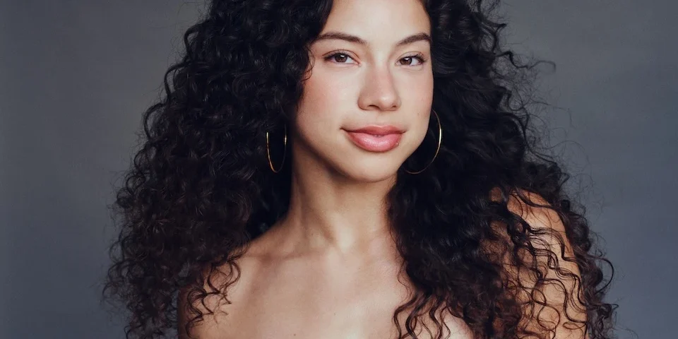 Kiara Romero poses for a portrait featured in her Ebby Magazine interview.